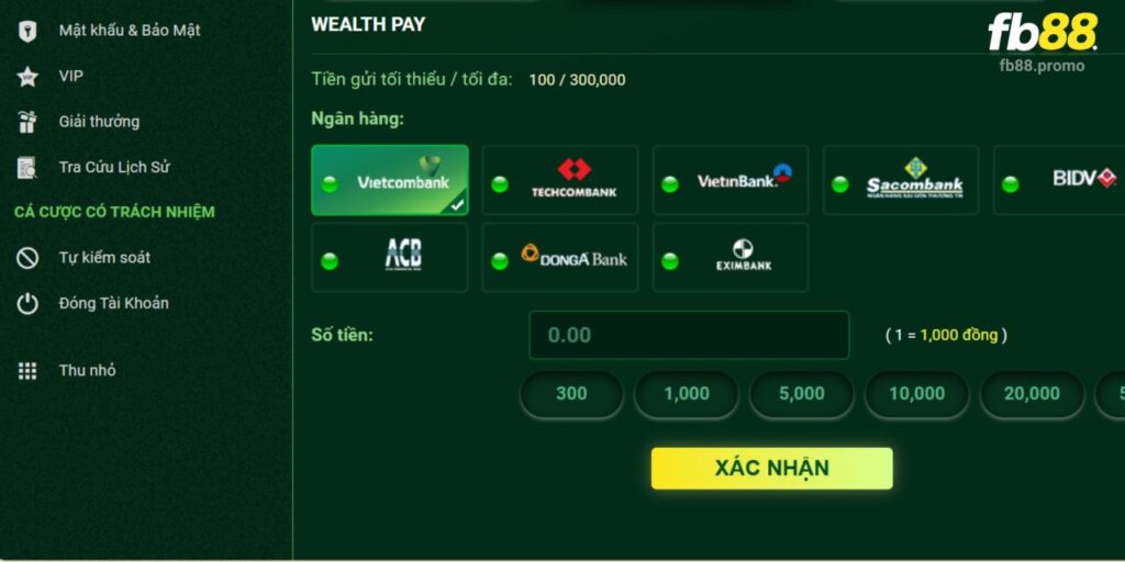 Hướng Dẫn Chi Tiết Cách Thức Nạp Tiền Và Trải Nghiệm Tại FB88 - SAXON.GAMES