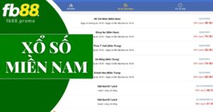 Xổ Số - FB88 - SAXON.GAMES